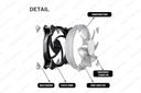 Fan Led RGB 120mm