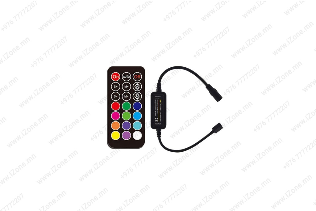 Fan Remote Changes Color Control 12-outputs