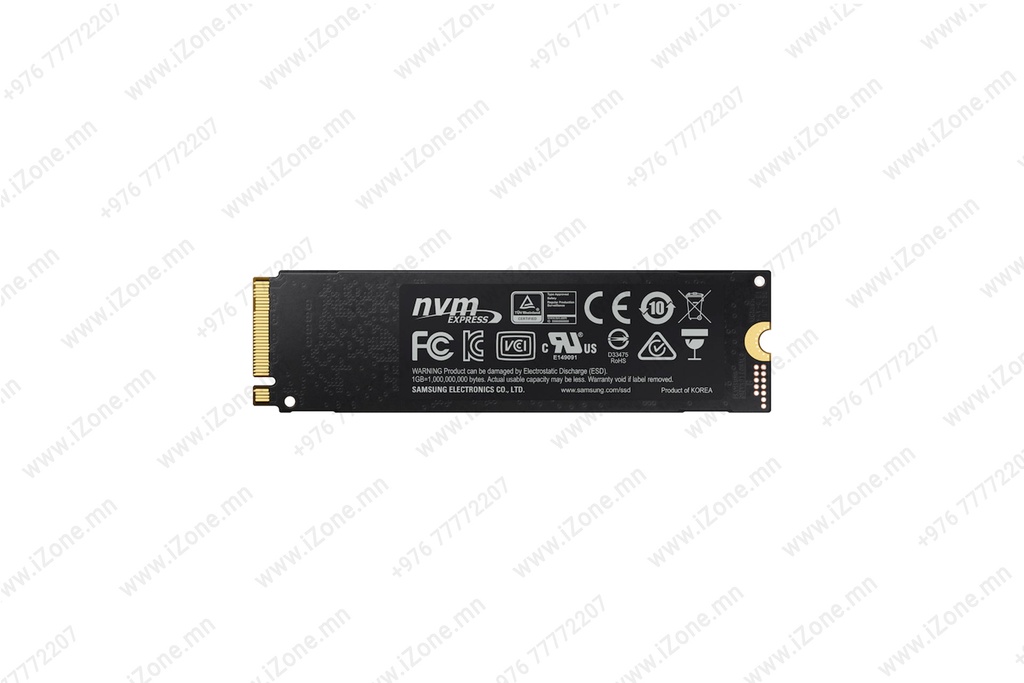 M.2 NVME 3.0 250GB 2280 Samsung 970EVO PLUS