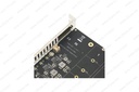 Card PCI-e 4.0 X16 Adapter to Quad M.2 NVME SSD, High Speed 4x32Gbps Soft Raid Card