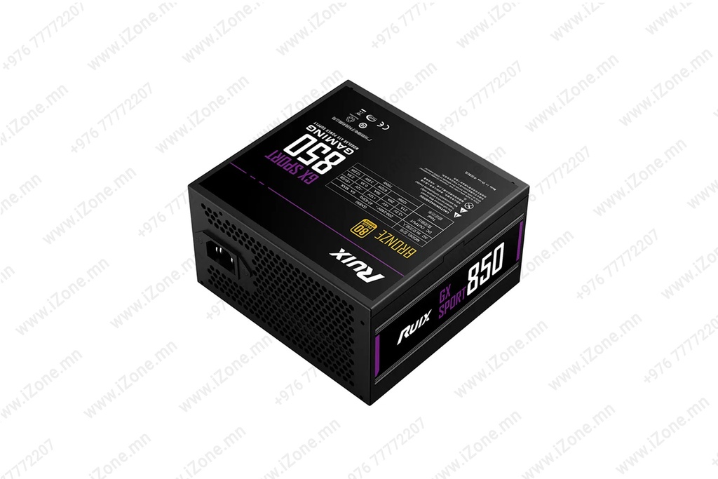 Power Supply RUIX GX850 750W
