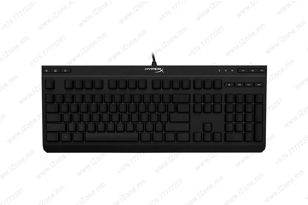 Keybaord Gaming Alloy Core RGB Membrance HyperX