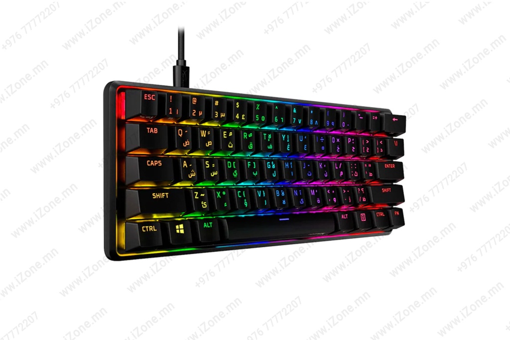 Keyboard Gaming Alloy Origins Core 60 HyperX