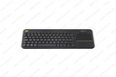 Keyboard Mouse Wireless K400 PLUS Black Logitech