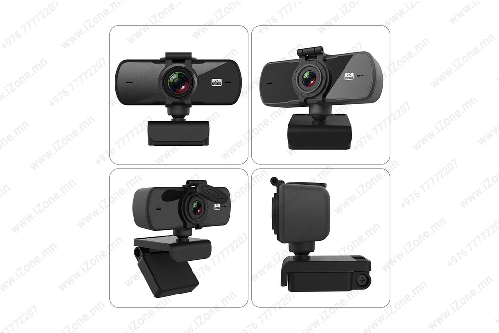 Web Camer Full HD 2K 4MP USB2.0