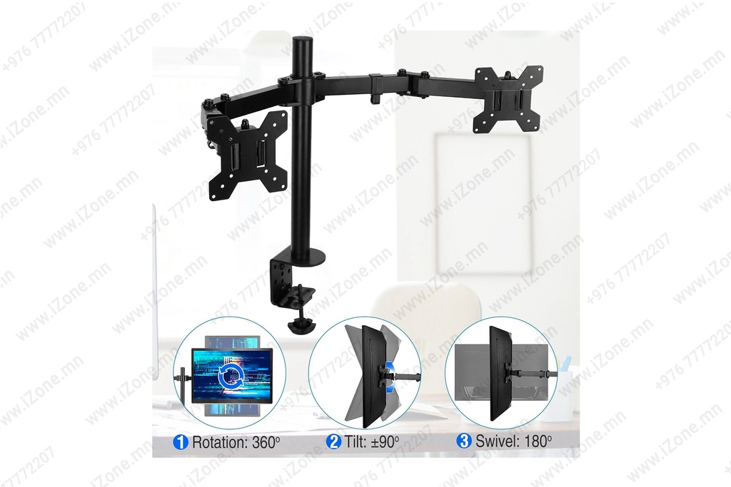 Display Arm Dual 10-27"
