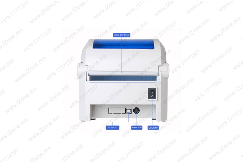 Label Printer 4x6in 100x150mm Gprinter GP-1324D