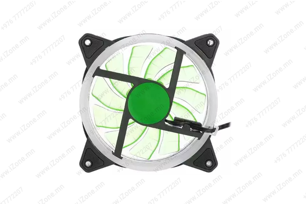 Fan Led Green 120mm