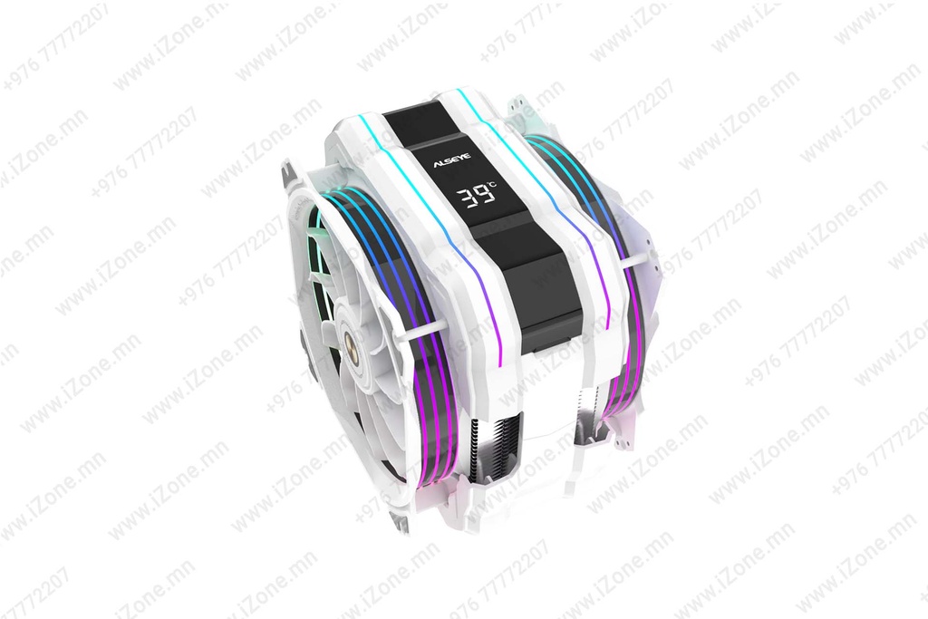 Socket AMD, Intel MAX M120D-PLUS II ARGB White ALSEYE