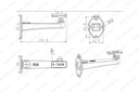 DS-1292ZJ-H Wall Mount bracket Hikvision