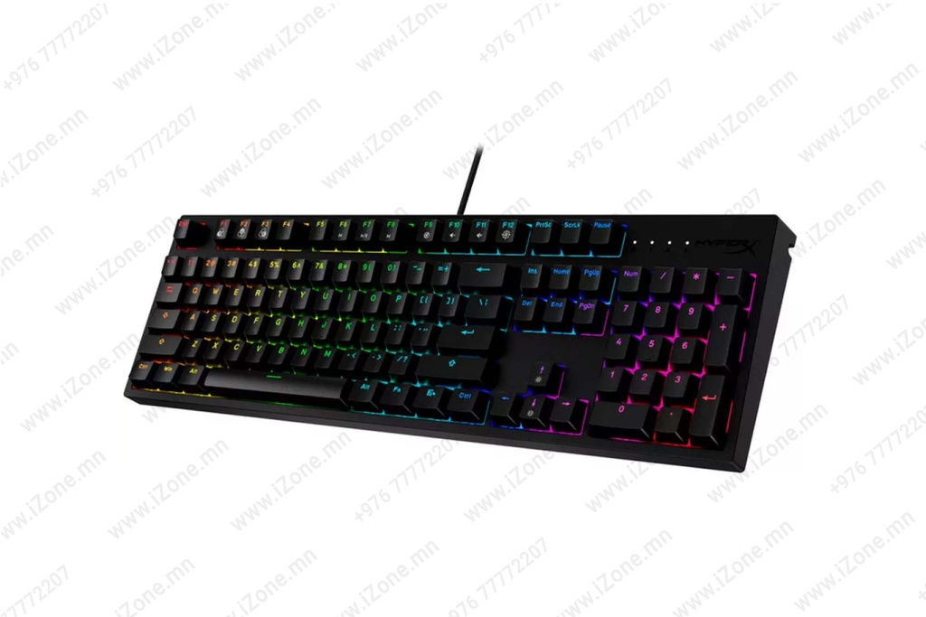 Keyboard Gaming Alloy Mars 2 RGB Mechanical HyperX