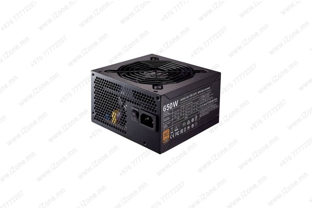 Тэжээлийн Блок 650W Cooler Master
