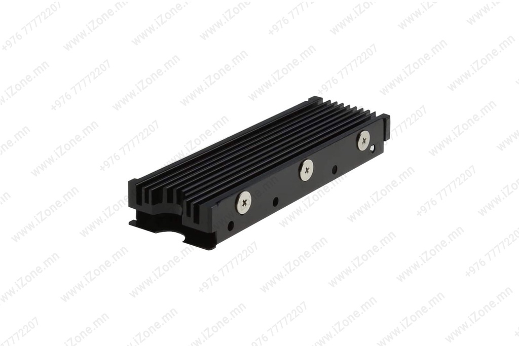 Metal Sheet SSD M.2 NVME 2280 Heatsink Black