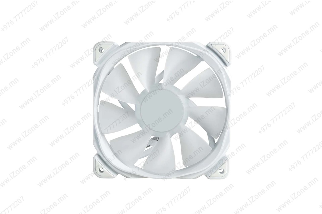 Fan Led АRGB White 120x120mm