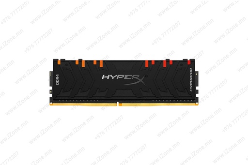 [005'044'001] DDR4 8GB 2933MHz RGB Predator KINGSTON RAM