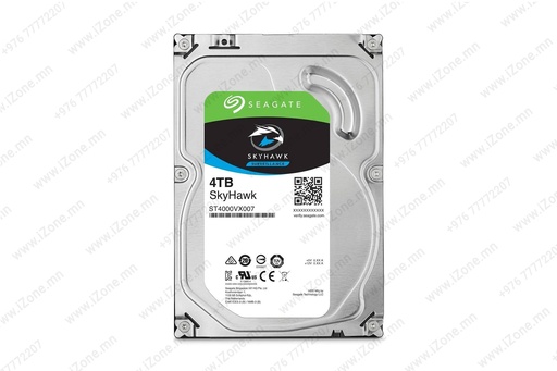 [006'005'001] HDD 4TB 5.9K 3.5 SkyHawk Seagate