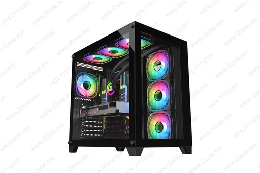 [009'101'004] Case PC Full Tower Sea View Pro Max White RUIX