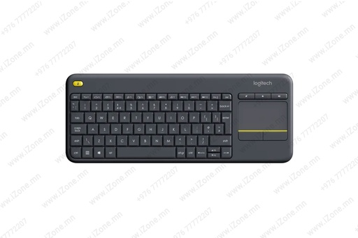 [011'071'005] Keyboard Mouse Wireless K400 PLUS Black Logitech