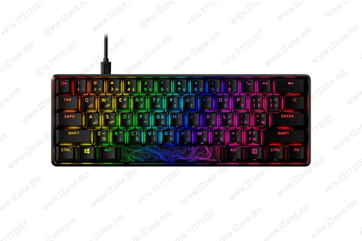 [011'011'001] Keyboard Gaming Alloy Origins Core 60 HyperX