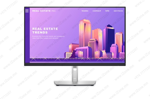 [014'031'001] Monitor 27" 60Hz P2725H (HDMI, VGA, DP) Type-C 15W DELL