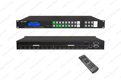 [019'001'001] HDMI Matrix Switch 8 in 8 out MT-HD0808 4K@30&60Hz