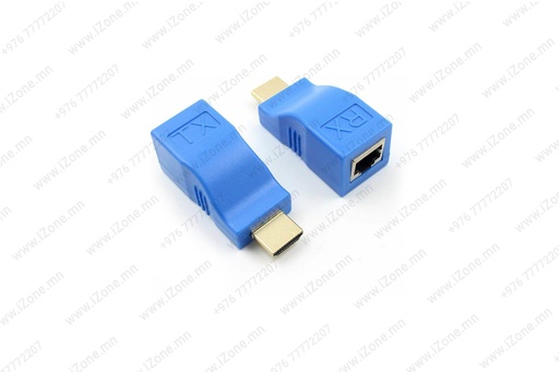 [023'061'001] Network RJ45 Extender Network HDMI TX/RX 30m
