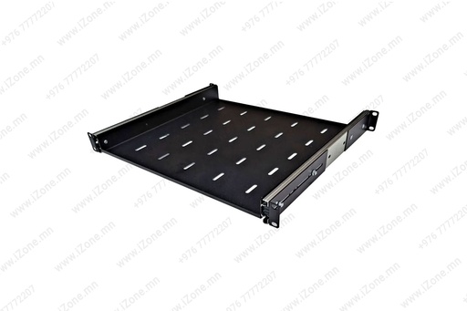 [023'073'001] Rack 1U Rackmount Sliding Shelf 48.5*60cm