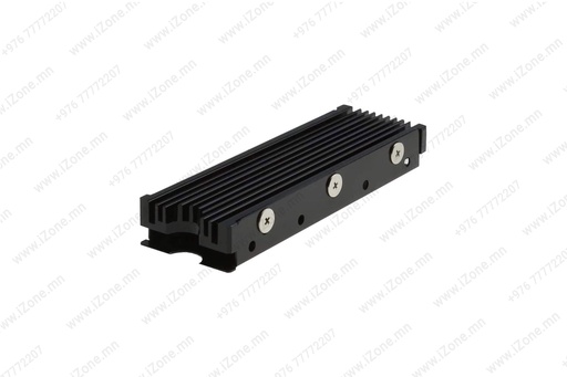 [025'035'001] Metal Sheet SSD M.2 NVME 2280 Heatsink Black