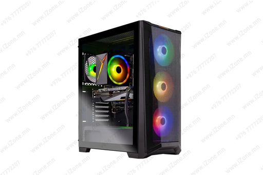 [009'101'001] Case PC Full Tower Poseidon Black RUIX