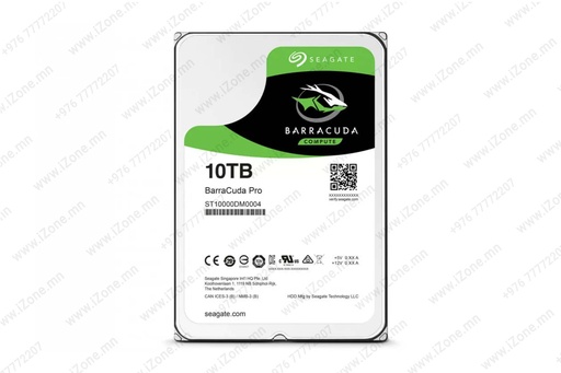 [006'008'001] HDD 10TB 7.2K 3.5 EXOS Seagate