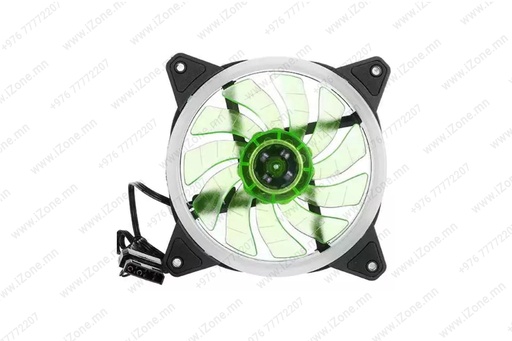 [025'023'001] Fan Led Green 120x120mm