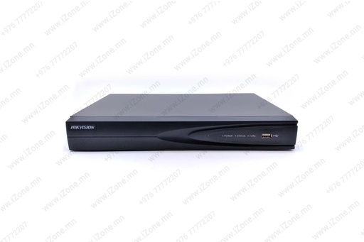 [017'031'001] NVR 4CH 4PoE 4K H.265 DS-7604NI-Q1/4P Hikvision